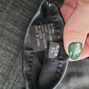 Womens genuine leather gloves size XL